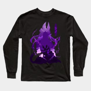 GENSHIN IMPACT CYNO NEGATIVE SPACE Long Sleeve T-Shirt